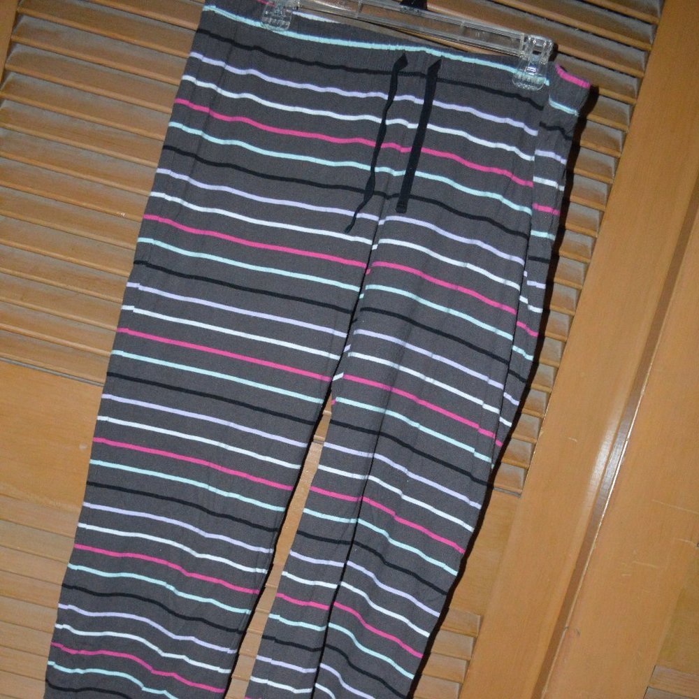 Sonoma Intimates Dark Gray Striped Pajama Pants XL